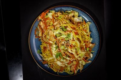 Yakisoba kylling